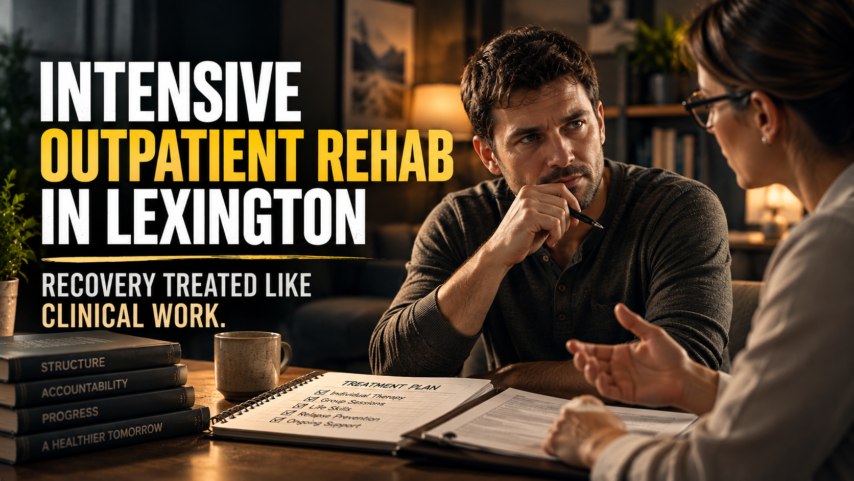 Intensive Outpatient Rehab in Lexington Is Built for the Person Ready to Treat Recovery Like Clinical Work